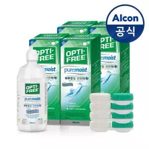 옵티프리 렌즈세척액 퓨어모이스트 300ml 4개