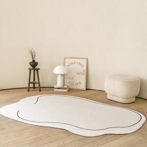 [한빛카페트]비정형 워셔블 구름 러그 소프트러그 160x230cm