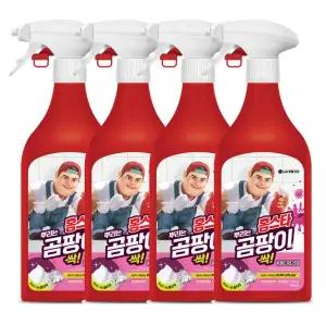 맥스프레쉬 뿌리는 곰팡이 싹 제거제(락스함유) 500ml 4개 홈스타