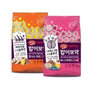 밥이보약 CAT 사료 6.8kg (빛나는 피모 3.4kg + NO 스트레스 3.4kg)