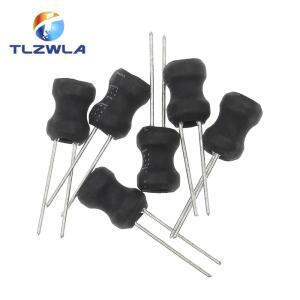 10PCS 0608 6*8mm I 자형 전원 인덕터 인덕턴스 구리 코일 1MH 68uh 100uh 150UH 220 330 470 uH 2.2MH 3.3MH 4.7MH 10MH