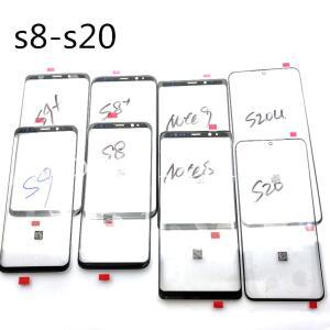 삼성 갤럭시 S8 S9 S10 S20 S21 S22 노트 9 10+플러스 울트라 전면 LCD 디스플레이 외부 터치 패널 스크린 유리 렌즈 교체
