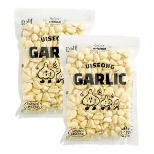 (신선집중) 마늘귀신 경북 의성 깐마늘 2kg (1kg 2개) 초신선 대서(실속형) 8581190