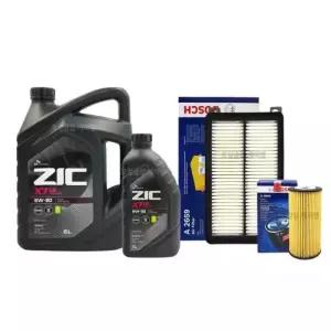 올뉴카니발/더뉴카니발 2.2디젤 엔진오일세트 지크X7 LS 5W30(7L)+필터96-2659