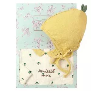밍크뮤 minkmiu GN 아미엘뮤튤립SET바디수트 3617067601 36170-676-01 출산백일돌선물 36170-676-01-BON 50