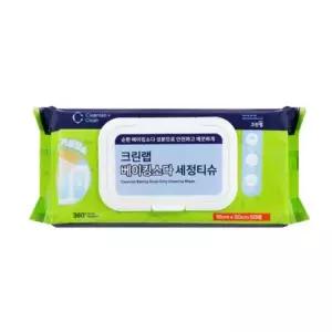 50매 물티슈 [도매포유]크린랩 베이킹소다 세정티슈 청소티슈 소독티슈