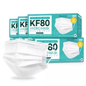 하이드로 마스크 국산 3중 KF80 대형 300매 황사 미세먼지 차단 보건용마스크