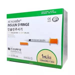 성심 인슐린 주사기 1cc 30G 13mm 100개입