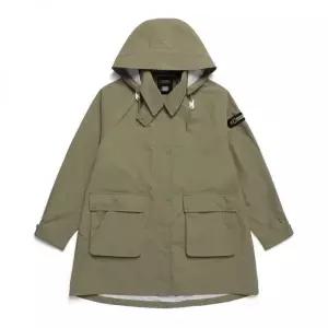 내셔널 지오그래픽 N241WJP930 여성 마틴 중 기장 자켓 LICHEN KHAKI