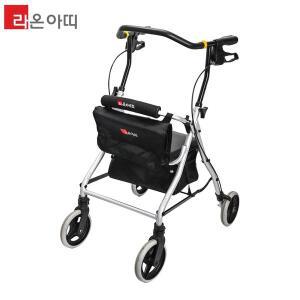 [셀링코리아]S 라온아띠 성인용보행기 보행보조차 보조기 KCS-315 바퀴형 환자 재활 노인 실버세대