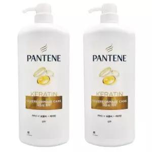 팬틴 극손상케어 샴푸1200ml x2개