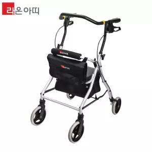 라온아띠 성인용보행기 보행보조차 보조기 KCS-315 바퀴형 환자 재활 노인 실버세대