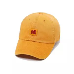 [코닥어패럴] 릴렉스핏 스퀘어로고 볼캡 YELLOW