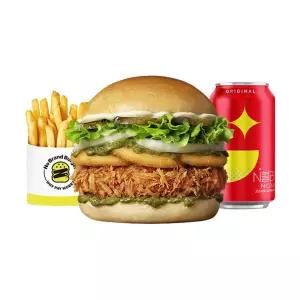 [노브랜드버거] 버크셔K 카츠 어니언 버거세트