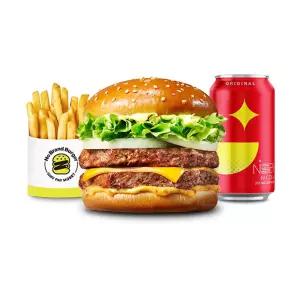 [노브랜드버거] NBB 어메이징 더블 버거세트