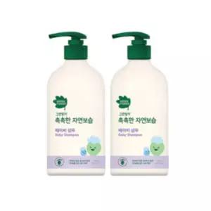 그린핑거 유아 보습 바스 샴푸 대용량 500ml 2개
