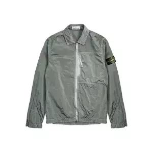 [스톤 아일랜드]26SS 나일론 메탈 에코닐 셔츠자켓 펄그레이 L1S15 1200038 S0019 V0061