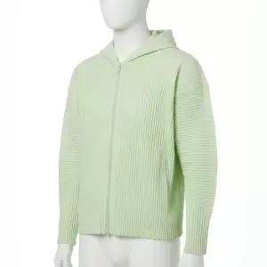 옴므 플리세  26FW 먼슬리 컬러 JULY 오버사이즈 후드 집업 HP68JL07161