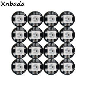 10-1000PCS WS2812B 4Pin RGB Led 칩 5050SMD IC 흑백 PCB 방열판 DC5V