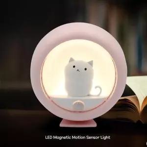 [셀러허브]모션감지 LED 고양이 센서등 C200 (S8461580)