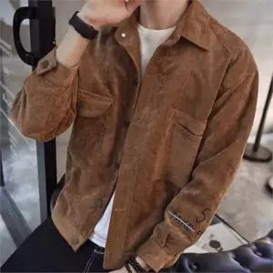 오버핏 남성 트러커 자켓 캐주얼 남성 코튼 자켓 간절기 가을