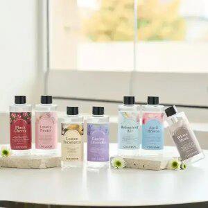 [2+2 알뜰 구성]코코도르 디퓨저 리필액 200ml X 4개 + 스틱 20P / 실내방향제 가성비