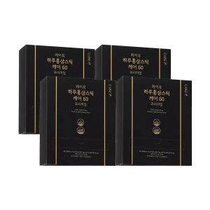 케어유 케어60 6년근 진세노사이드 60mg 고려 홍삼스틱 50포 + 쇼핑백, 4개