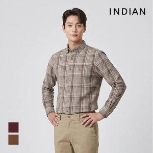 [INDIAN] 미디움 체크셔츠_MITNLYF8401