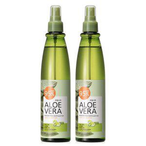알로에베라 모이스처 수딩 젤 미스트 310ml 2개 /수분충전+피부진정+영양