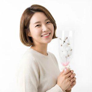 비누꽃 목화꽃 두송이 꽃다발 레터링 단체선물 생일 기념일 답례선물