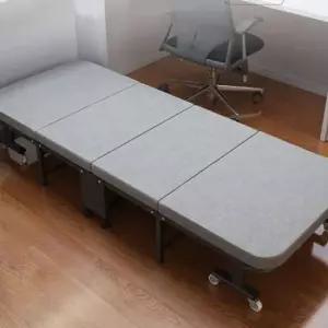 4단 접이식 이동 침대 원룸침대 공간활용 매트리스 접이식침대 야전침대 접이식간이침대