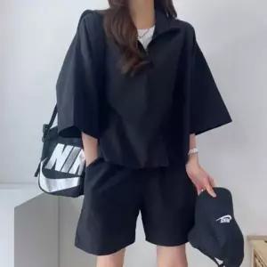 남녀공용 반팔 아노락 커플룩 트레이닝 상하세트 셋업 여름세트