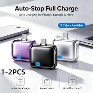 Type-C 완전 스마트 분리기 자동 차단  140W PD 고속 어댑터