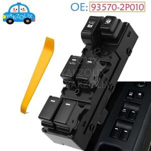 Kia Sorento R 2011 왼손잡이용 마스터 드라이버 사이드 전동 리프터 윈도우 스위치 버튼 부품 93570-2P010