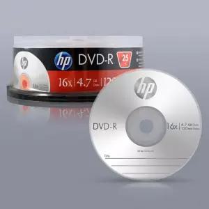 HP Media DVD-R 16X4.7GB 25p 케이스 공 시디