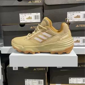 [adidas 국내매장판] 아디다스 테렉스 유니티 레더 베이지 등산화 운동화 IF4981