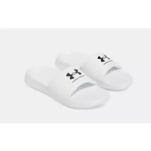 언더아머 UNDER ARMOUR 여성 UA 이그나이트 셀렉트 슬라이즈 일체형 슬리퍼 3027222 - 102 화이트