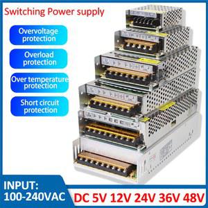 5V 12V 24V 36V 전원 공급 장치 SMPS 5 12 24 36V AC-DC 220V 5V 12V 24V 36V 1A 2A 3A 5A 10A 20A 30A 스위칭 전원 공급 장치 SMPS