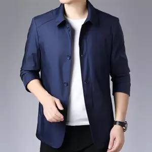남성 세미 캐주얼 정장 마이 아우터 자켓 트렌치코트 점퍼 잠바 블레이저 숏코트 바람막이 남자 하프코트