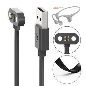 Mojawa RunPlus용 마그네틱 충전 케이블 USB 전원 코드 골전도 헤드셋 와이어 편리하고 내구성