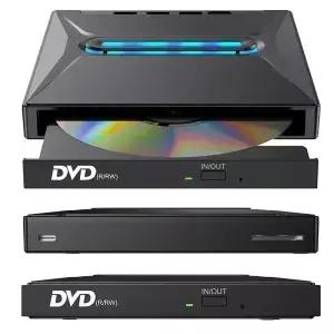 Blu Ray 버너 외장형 CD DVD ROM CD/DVD/RW 드라이브 SD 카드 리더기 노트북 데스크탑용 플레이어 HubCo