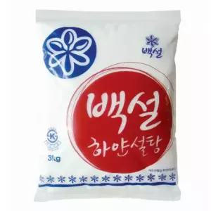 백설 백설탕 3Kg 액상커피 커피맛집 식음료 315CB