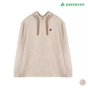 [그린조이]여성 케이블 조직 후드 티셔츠_GF25KL56W