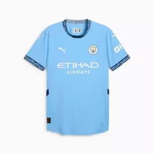 푸마 775050-01 남성 티셔츠 반팔 MCFC 홈 어센틱 져지 남성용 Home Authentic Jersey - LE1222002516