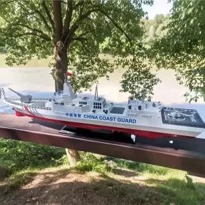 수집품 RC 62cm 타입 055 구축함 원격 조종 보트 물대포 기능 탑재 선박 모델 RTR 장난감 전함