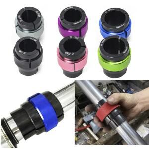 CNC 38 50MM 바이크 오토바이용 프론트 포크 오일 씰 드라이버  가이드 슬리브 툴  씰링 효율 향상