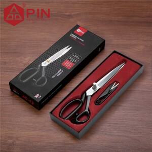 PIN 프로페셔널 12인치 재단 가위  데님  가죽  원단 절단용 헤비 듀티 스테인리스 스틸 재봉
