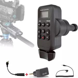캐논 소니 줌 컨트롤러용 무선 LANC 캠코더 리모컨 G70 XA11 XF405 G60 G26용 Z150 NX100 또는 잭 2.5mm