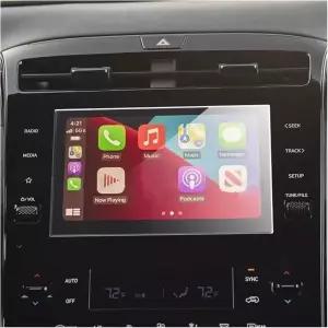 템퍼드 글라스 디지털 콕핏 8인치 스크린 보호기 Tucson NX4 용 현현대 스플라이 차량 GPS 내비게이션과