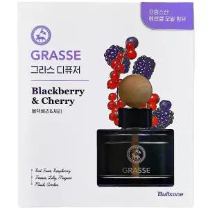 불스원 그라스 디퓨저 방향제 블랙베리체리 105ml
